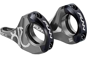 Funn RSX Mountain Bike Direct Mount Bike Stem with 31.8mm Bar Clamp, 2 Pieces Lightweight Split Design for Dual Crown Forks, Adjustable Extension 45-50mm