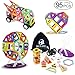 HCLIFE Magnetic Building Blocks Tiles Kit, Creative Educational Construction Eco Stacking Toys for Baby/Kids/Girls/Boys, 95 Piece