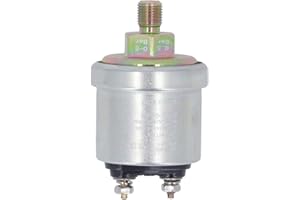 Fafeicy Oil Pressure Sensor for VDO, M10 x 1, Brass, 0-5 bar, 1/8 NPT Thread, Automotive & Industrial