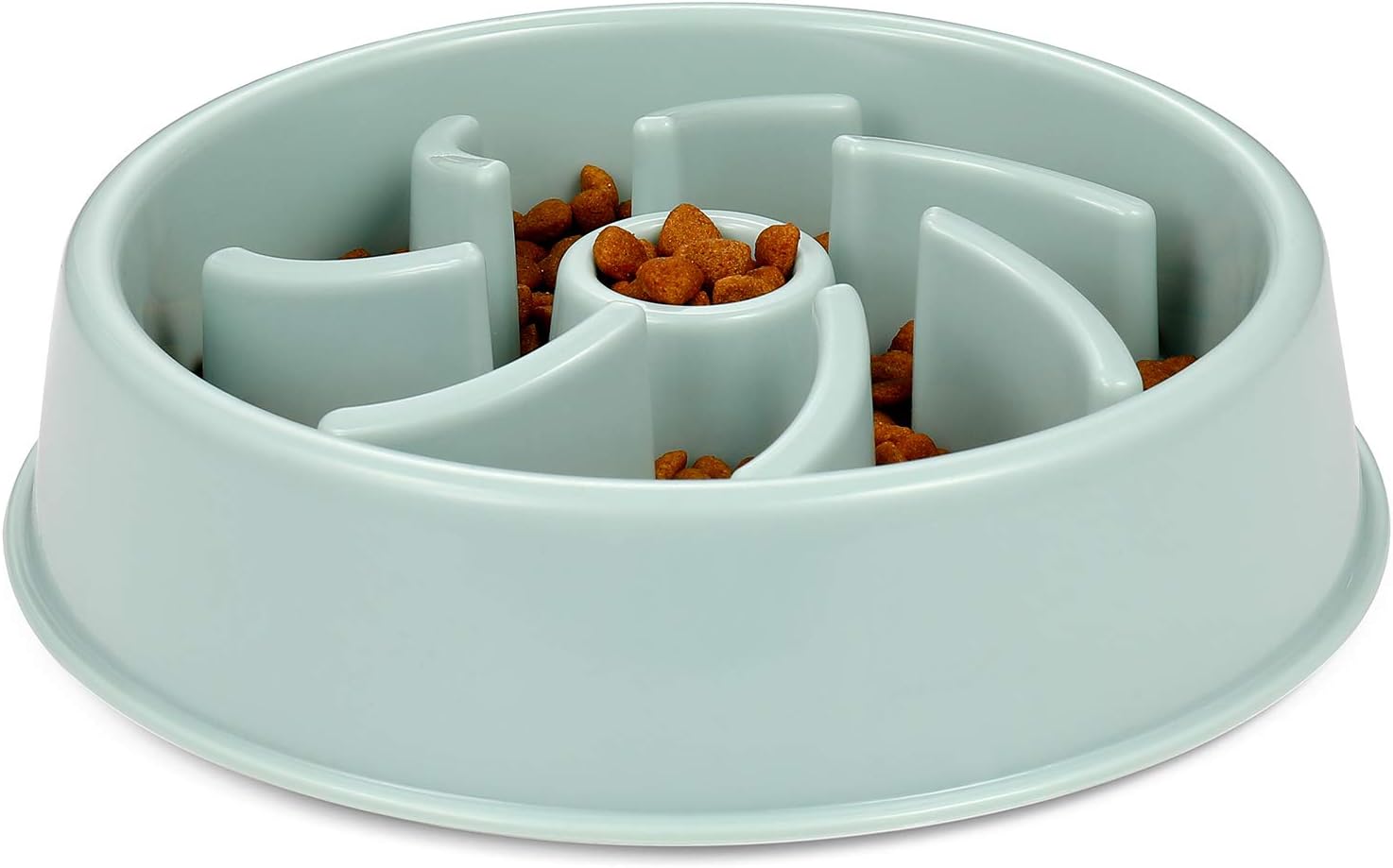 Slow Feeding Dog Bowls, Funny Puzzle Pet Bowl for Dieting and Healthy Weight Management, Mix, Medium - Image 4