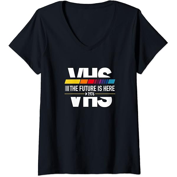 LONDON NITE 2000  VHS.Ｔシャツセット　新品、未開封 Amazon.com: VHS Vintage The Future is Here 1976 T-Shirt : Clothing