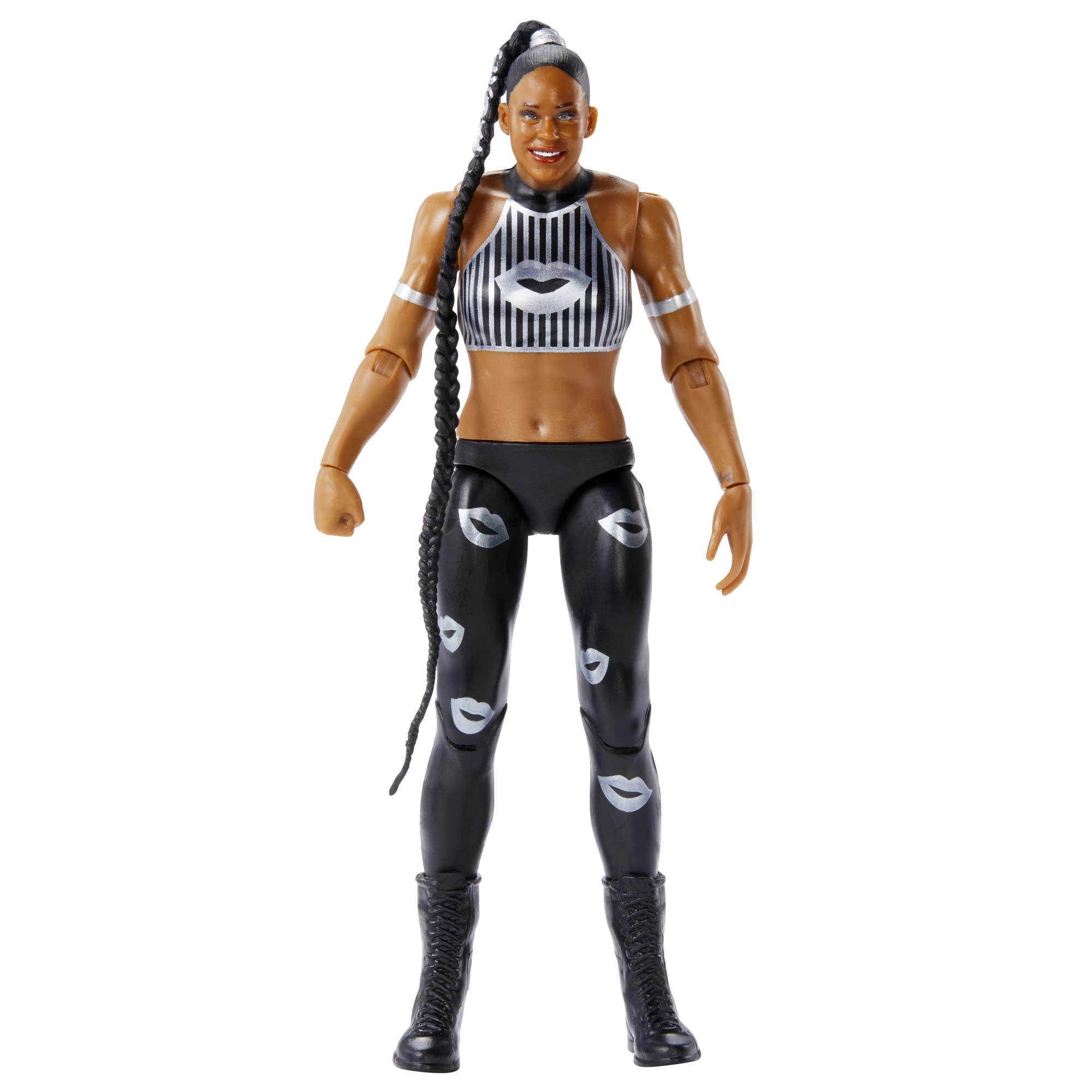 WWE WrestleMania Bianca Belair Action Figure, Posable 6-Inch Collectible & Gift for Ages 6 Years Old & Up, HDD79