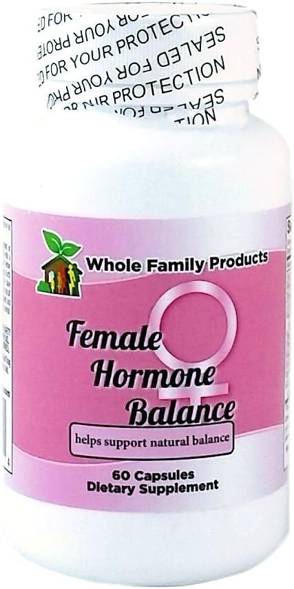 Amazon Com Female Hormone Balance Herbal Supplement Formulated To Balance Women S Hormones 60 Capsules Health Personal Care