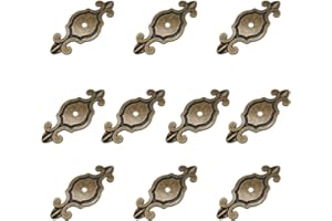 Joyindecor 10 Packs Oil Rubbed Cabinte Hardware Knob Back Plates, 2.8 Inch Length and 0.9 Inch Width, Zinc Alloy Backplates f