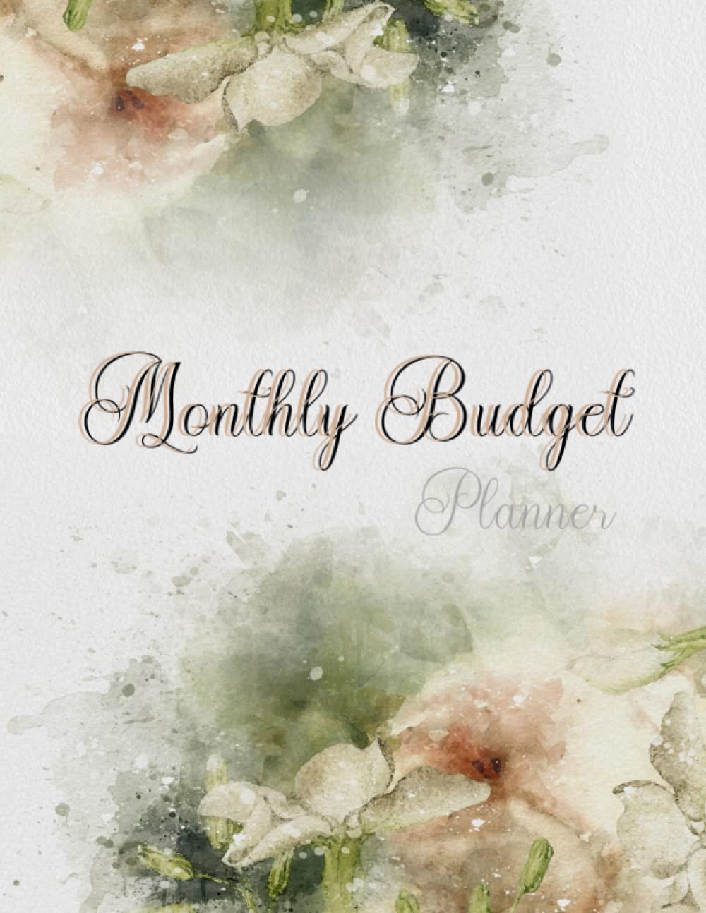 Monthly Budget Planner: : A Budgeting Workbook with Goals, Expense, for Tracker, All in One that Financial Planner Gifts for Men and Women, Vintage ... | Simple Design for Productivity – 8.5" x 11"