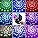 Party Lights Sound Activated, Petronius Disco Ball Strobe Light with Remote Control, Portable DJ Dance Lighting, 7 Colors RGB Lamp for Home Bar Karaoke Birthday Wedding Show Club Pub, 2-Pack