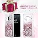 Caka Galaxy S9 Plus Case, Galaxy S9 Plus Glitter Case Liquid Series Luxury Fashion Bling Flowing Liquid Floating Sparkle Glitter Soft TPU Case for Samsung Galaxy S9 Plus (Rose Gold)