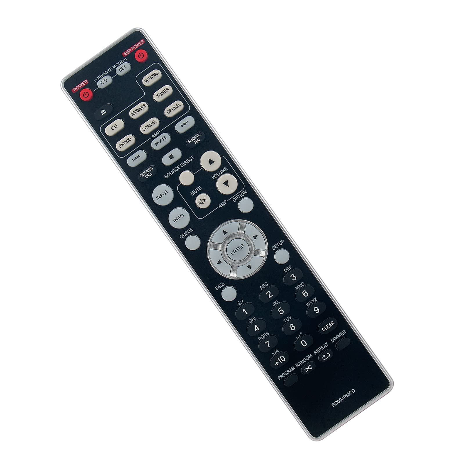 RC004PMCD Replacement Remote Control -VINABTY-Fit for Marantz CD Player RC004PMCD remote control CD6007 PM7000N RC002PMCD PM6007