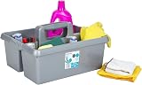Wham Large Plastic Kitchen Cleaning Carry Tray Caddy Tidy Tote Organiser with view 3