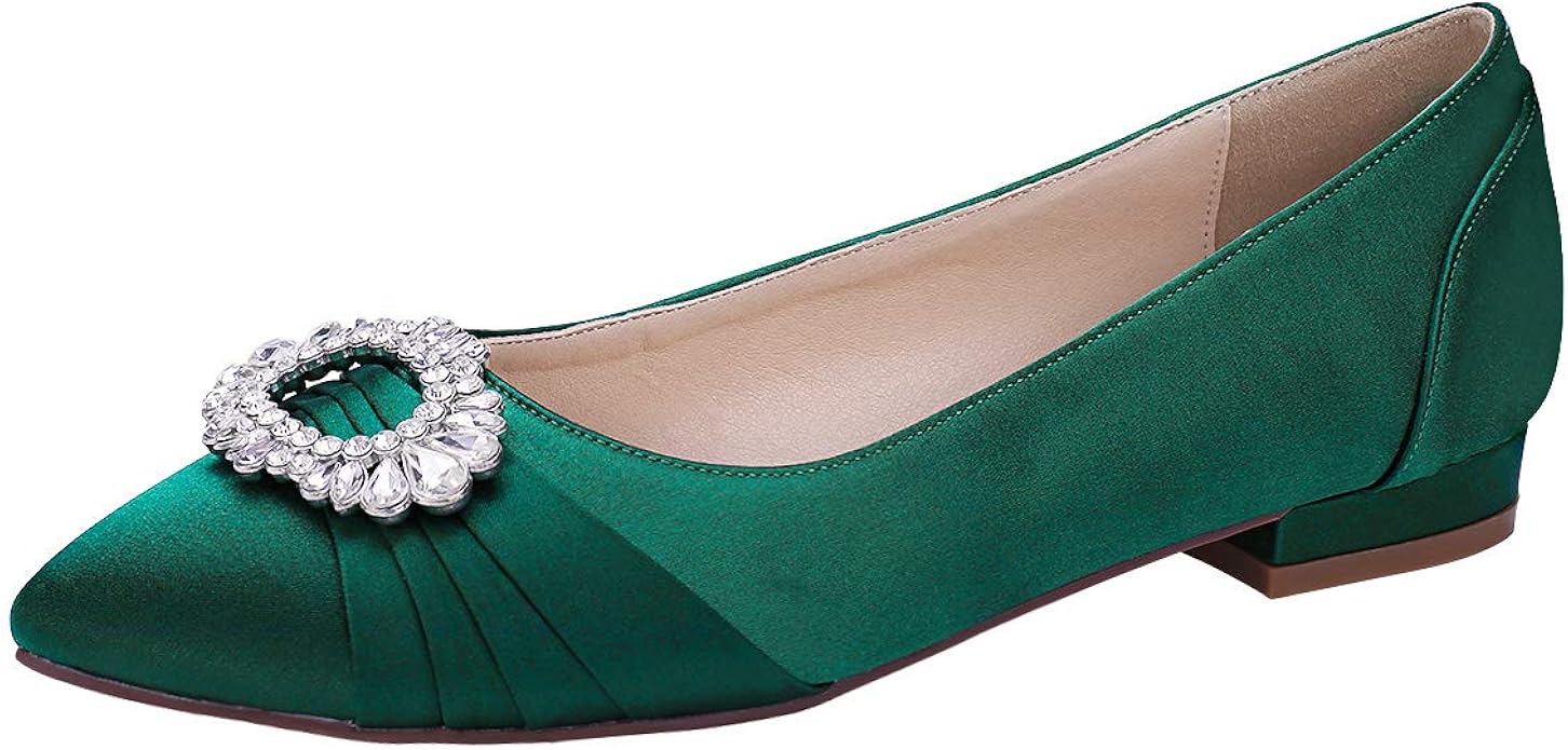 dark green wedding shoes