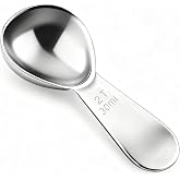 18/8 Stainless Steel 2 Tbsp Coffee Scoop - Exact Measuring Spoon (30ml)