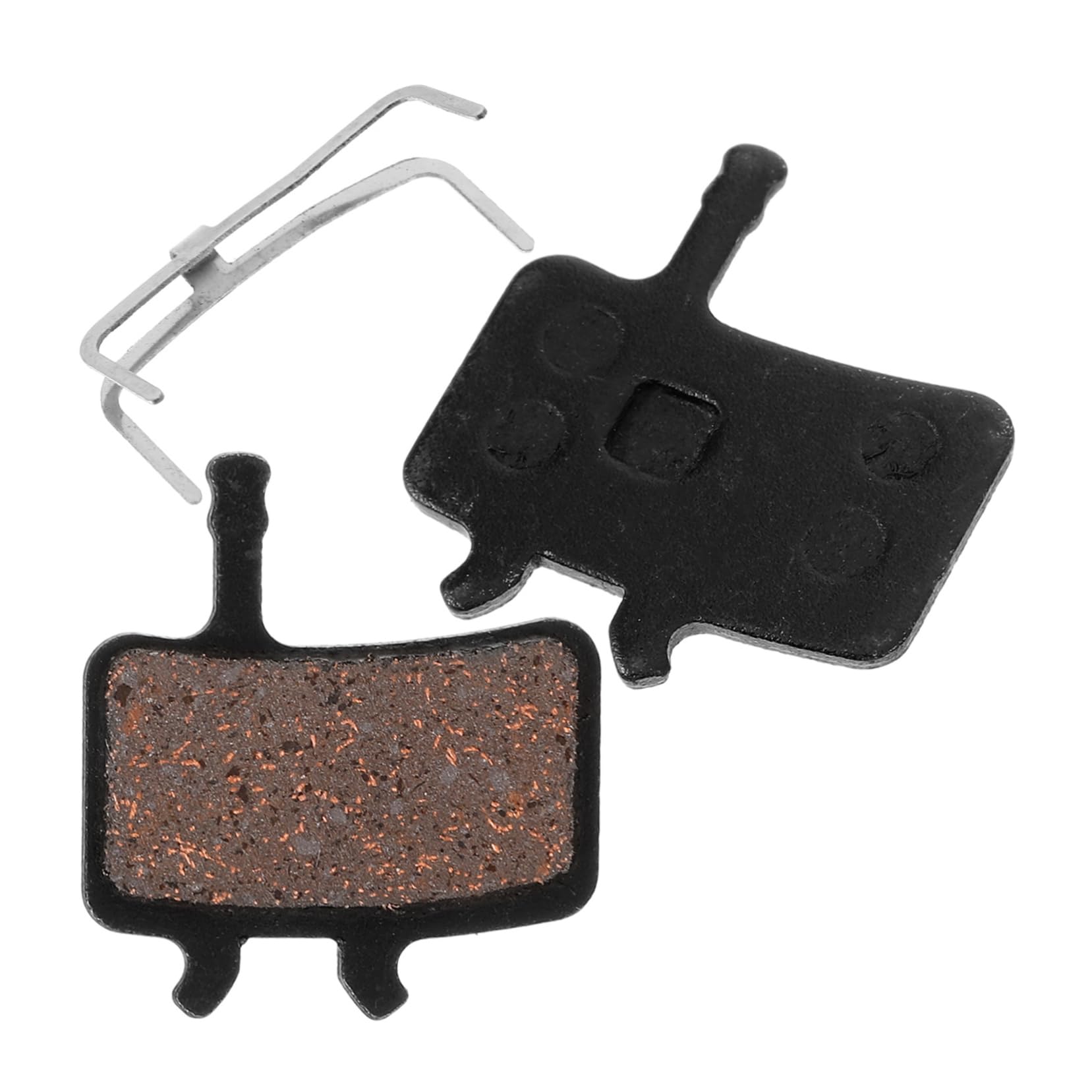 1pair Bike Brake Pads Sturdy Disc Brake Replacement for Mountain Road Cycling Easy to Install Wear Resistant Comfortable Braking Effect Suitable for Various Roads