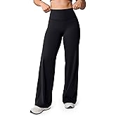 UNISSU Hugcurve No Front Seam High Waisted Wide Leg Yoga Pants for Women with Side Pockets Lounge Buttery Soft - 31"