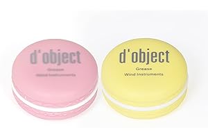 DUO KOREA Cork Grease for Woodwind instrument/Bee Wax/Scented/ 2 Colors/ 2PCS (PinkYellow)