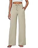 G4Free Wide Leg Yoga Pants with Pockets for Women