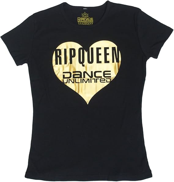 Amazon Dance Unlimited フィットネス ウェア レディース Tシャツ フリーサイズ ダンス ズンバ Du 1405 Black フィットネス トレーニング シャツ 通販