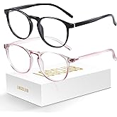 logclub Blue Light Glasses For Woman/Men Blue Light Blocking Glasses, Retro Round Anti Eyestrain Computer Glasses