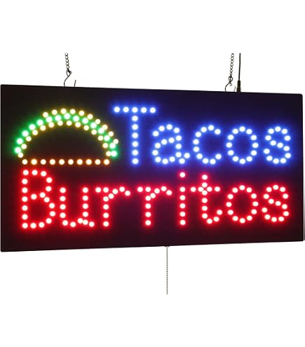 TACOS TORTAS BURRITOS QUESADILLAS Full Color Vinyl Banner – Multiple Sizes Available