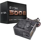 EVGA 500 B1, 80+ BRONZE 500W Power Supply, 3 Year Warranty, Includes FREE Power On Self Tester 100-B1-0500-KR