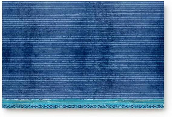 Kinhevao Benutzerdefinierte Türmatte Ethnische Geometrie Innen