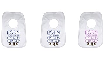 Bavoir Bebe Born Ensemble Friends Forever Triplets Fille Garcon Garcon Amazon De Baby