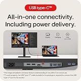 LG 24BA650 24 inch FHD IPS 100Hz USB-C KVM Built-in Speakers Matte Black view 5