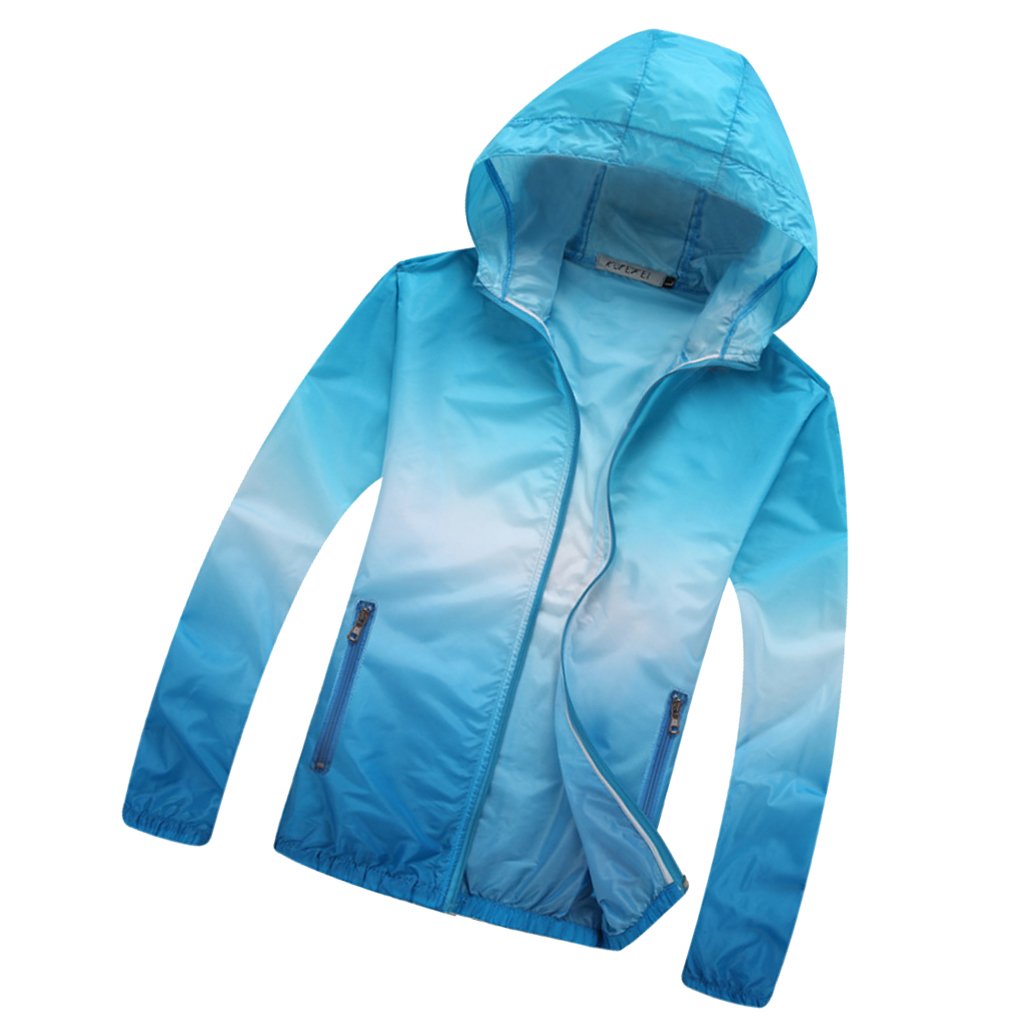 couple anti-uv activewear quick-dry windproof sport camping jacket outdoor coat