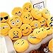 Leegoal Emoji Smiley Emoticon Yellow Round Cushion Pillow Stuffed Plush Toy Doll