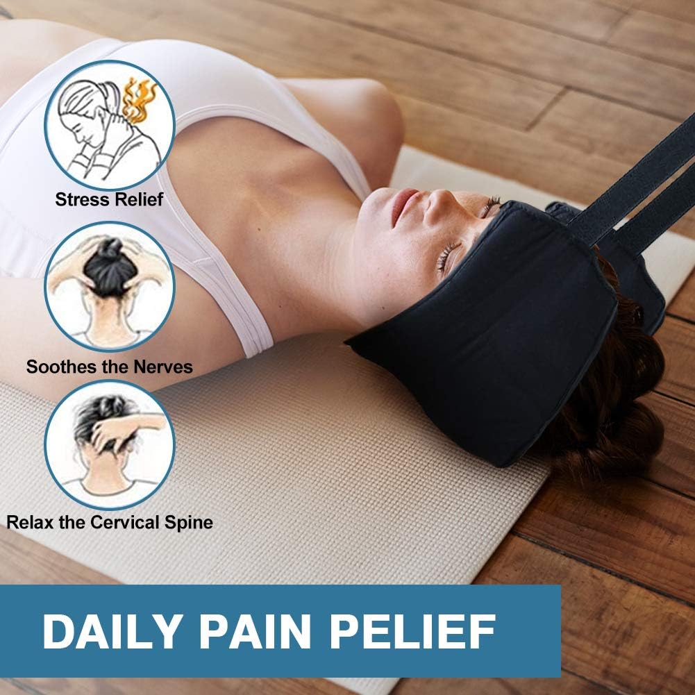 BREATH KAVASS Neck Relief Hammock for Neck Pain Head Hammock for Headache Neck Support Portable Relieves Back and Shoulder Pain: Home & Kitchen