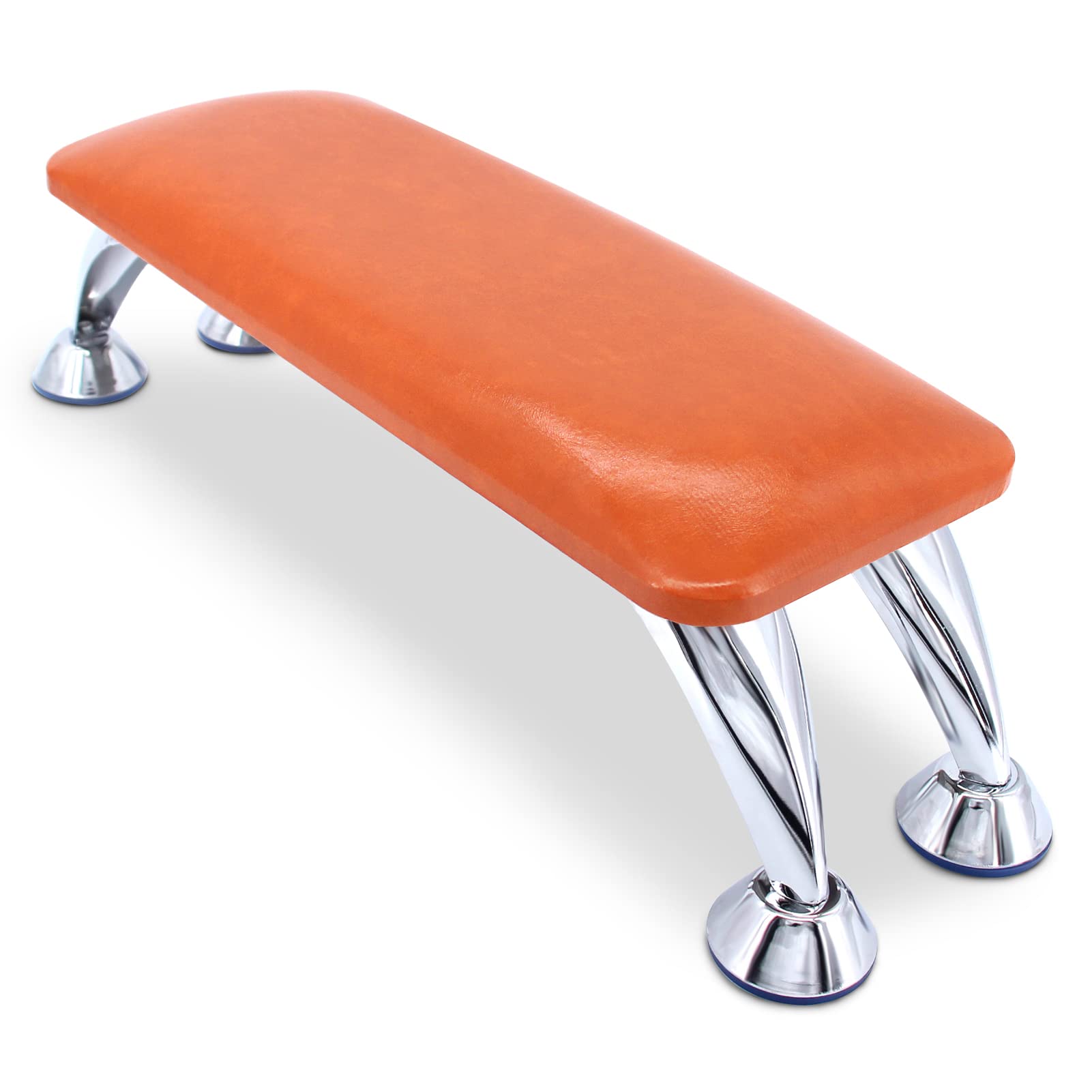 Big Nail Arm Rest, Microfiber Leather Manicure Hand Rest, Professional Nail Hand Rest Cushion Pillow Stand (Brick Red)