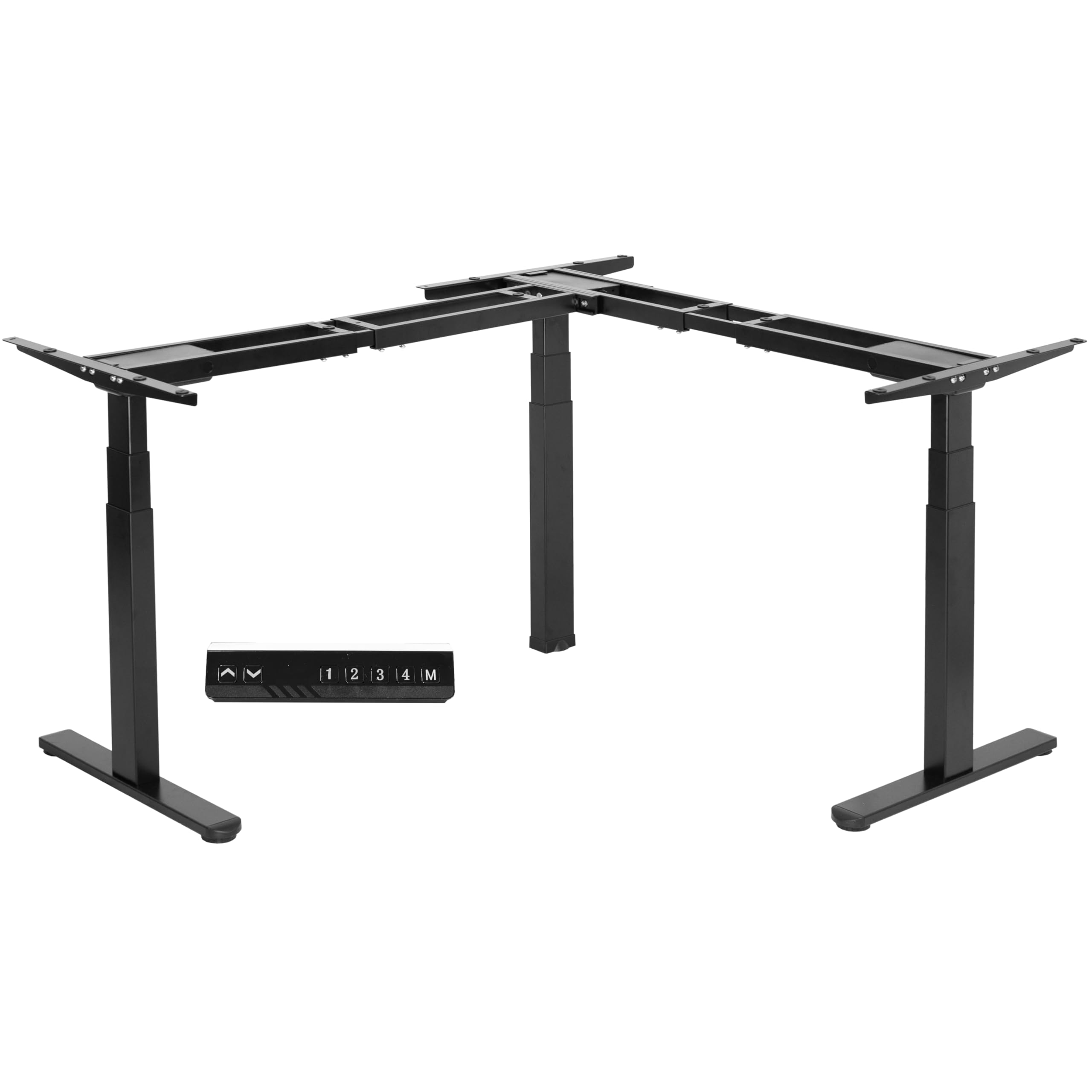 Mua VIVO Electric Triple Motor Height Adjustable 3 Leg Corner Desk ...