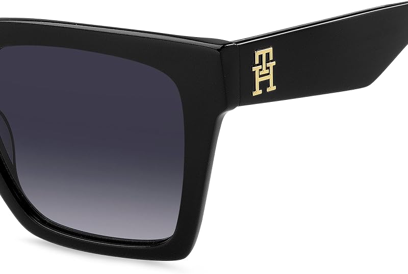 Lunettes de Soleil TOMMY HILFIGER TH 2100/S 807 BLACK 53/19/140 Femme — photo 4 sur 4