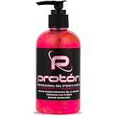 Dynamic Color Proton Stencil Primer Gel, Pink, 8 oz | Professional colored stencil primer gel for clean, long-lasting tattoo stencil transfers