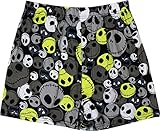 The Nightmare Before Christmas Mens' Jack Faces Boxer Shorts