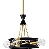 Nuvo Marsden - 4 Light Chandelier in Contemporary Style-14.38 Inches Tall and 13.25 Inches Wide