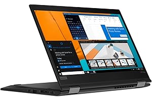 Lenovo ThinkPad X13 Yoga Gen 1, 13.3-inch FHD Display, Intel Core i7-10610U, 16GB RAM, 512GB SSD, Windows 11 Pro, Backlit Key