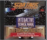 CD-ROM Star Trek The Next Generation: Interactive Technical Manual  U.S.S. Enterprise Book