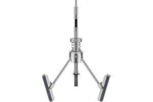 Kolvoii Cylinder Hone Tool, Adjustable Deglazer Engine Cylinder Honing Tool for Grinding Holes from 2" to 6-1/2" Diameter, with 3-Piece 3" Stones at 220 Grit