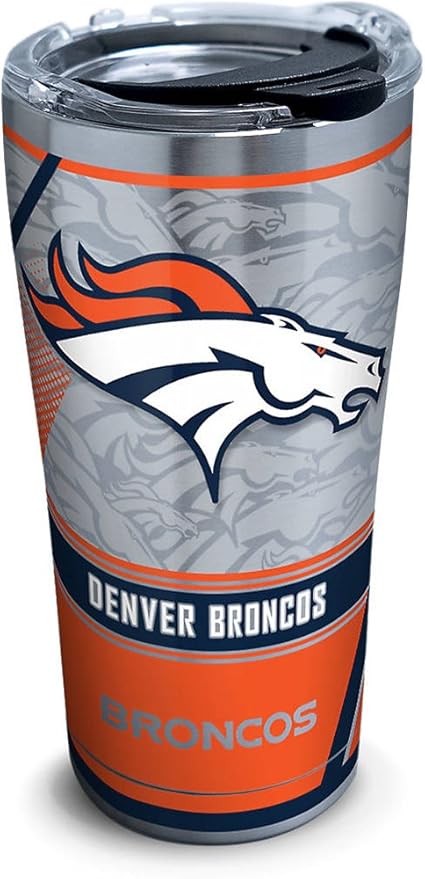 Tervis 1266718 NFL Denver Broncos Edge - Vaso de acero inoxidable ...