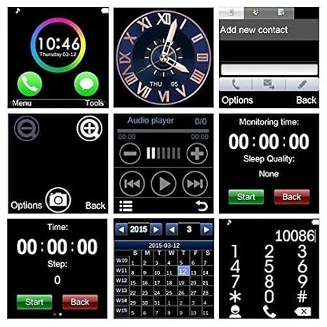 deep global bluetooth smart watch