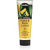 ShiKai Hand & Body Lotion (Yuzu, 8oz) | Daily Moisturizing Skincare for Dry and Cracked Hands | With Aloe Vera & Vitamin E