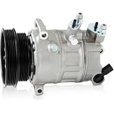Kessocco CO 4574JC 12V AC Compressor for 2005-2014 VW Bora Audi 2.0L 2.5L | for 2005-2014 VW Bora Jetta Passat Beetle Cabrio Golf SportWagen Audi TT RS Quattro 2.0L 2.5L, Air Conditioning Compressors