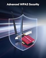 Cudy AX5400 WiFi 6E PCIe Card AX210 Bluetooth 5.2 for PC Windows 10 11 view 7