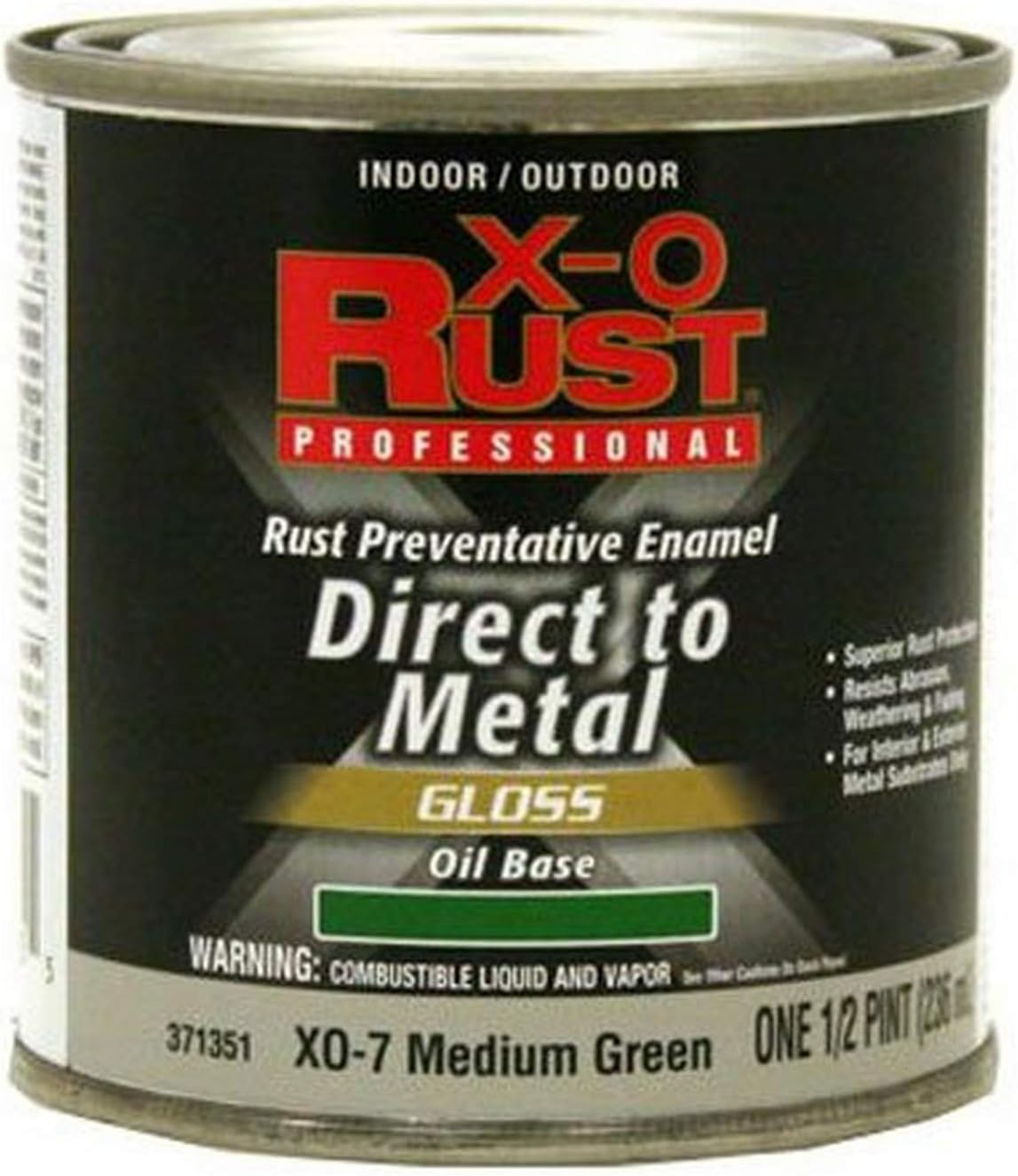True Value XO7HP Green Premium XO Rust Interior/Exterior Gloss Anti