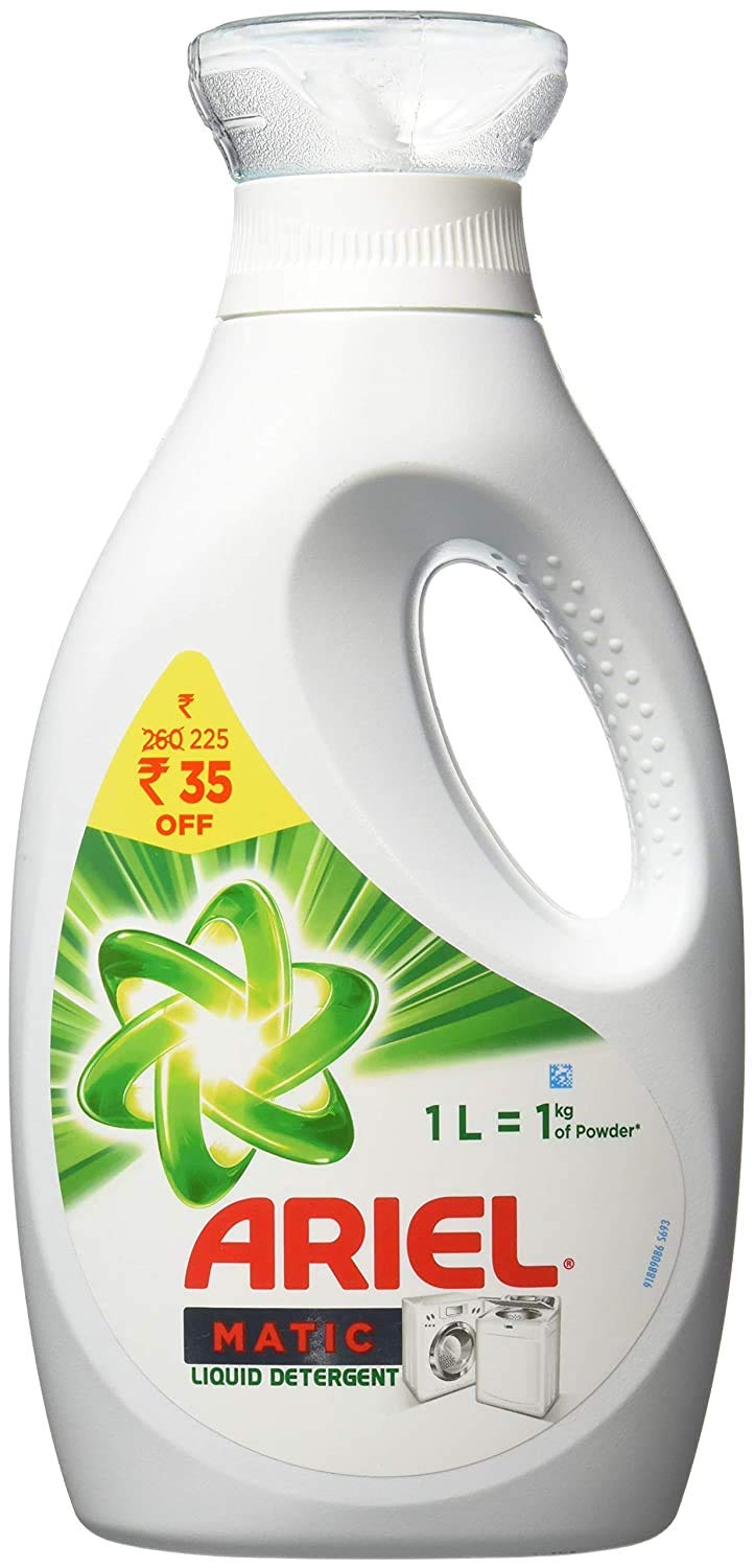 Buy Ariel Matic Liquid Detergent 1 Litre Online At Low Prices In India Amazon In