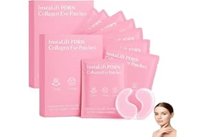 Instalift PDRN & Collagen Eye Patches, nder Eye Patches for Puffy Eyes and Dark Circles & Fine Lines, Deeply Hydrating Anti-W
