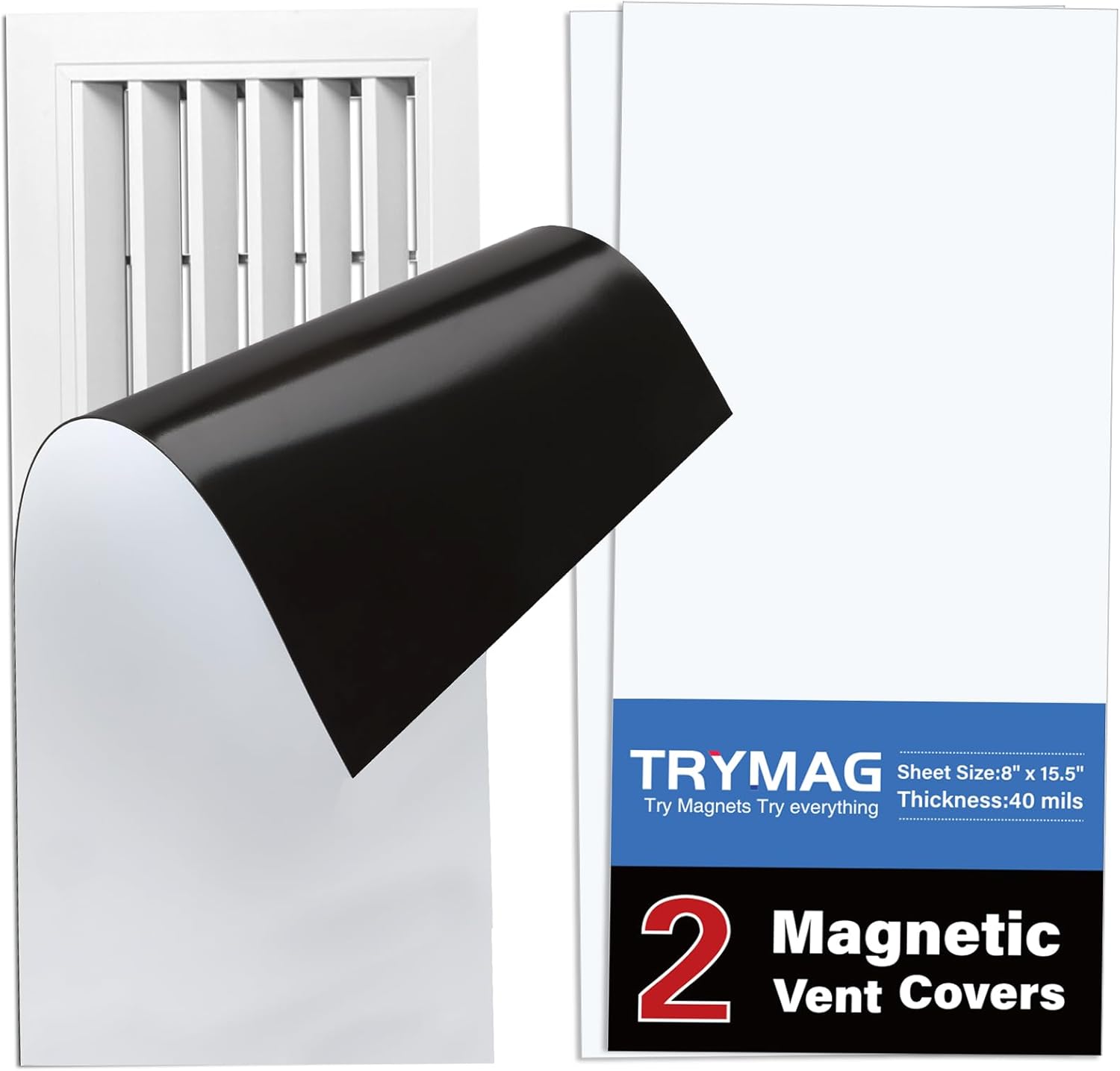 Registers, Grilles & Vents - TRYMAG Strong Floor Vent Covers, 8