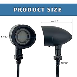 BOSYCY Motorcycle Rear Turn Signals LED 2 Pack