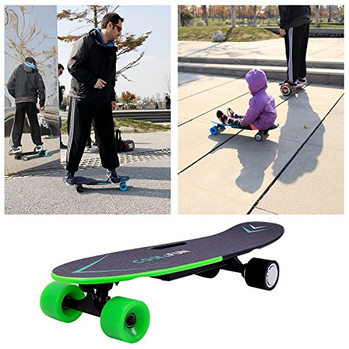 Cool&Fun Electric Skateboard 4 Wheels Skateboard With Remote Control, 2