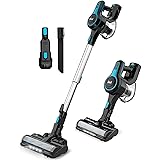 INSE Cordless Vacuum Cleaner Lightweight Powerful Suction Stick Vacuum 1.2 L Large Dust Cup Handheld Vac for Cleaning Home Ca